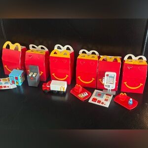 # 15 16 17 18 19 20 Lil McDonalds happy meal mini shrunk toy bundle of 6 toys